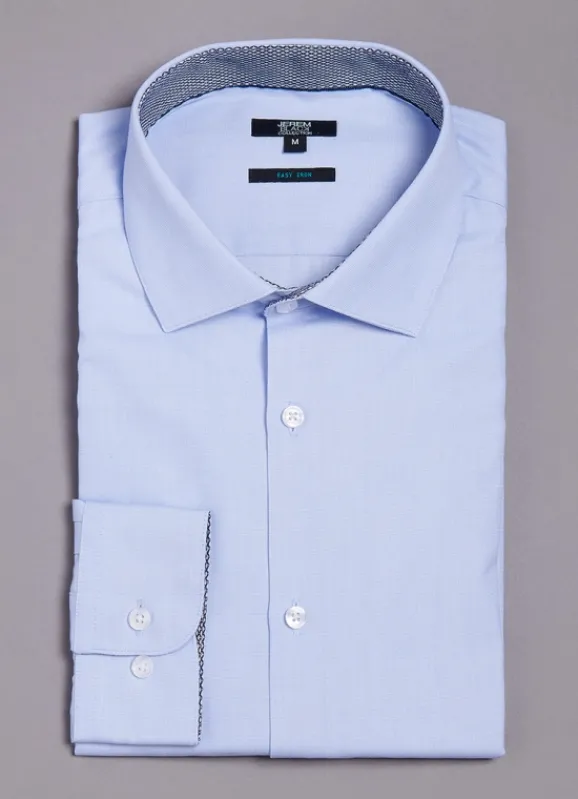 jerem Chemise ajustée en coton- Chemises Repassage Facile | Chemises En Coton