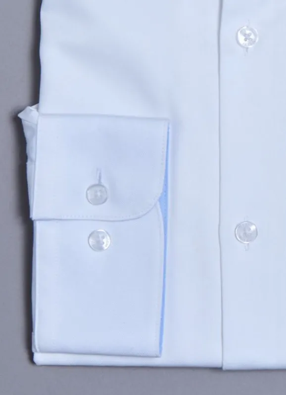 jerem Chemise en twill- Chemises Repassage Facile | Chemises Blanches