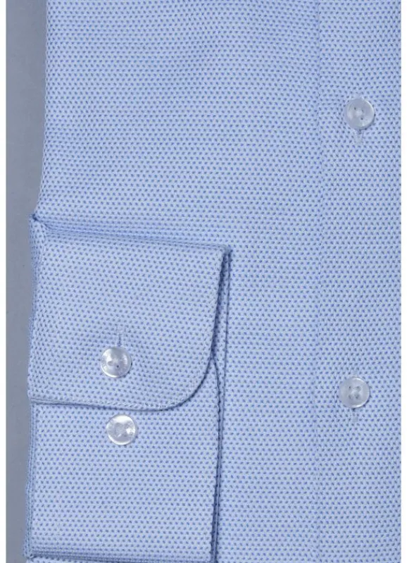 jerem Chemise texturée à motif fantaisie en coton – Sans repassage – Comfort fit- Chemises En Coton | Chemises Sans Repassage