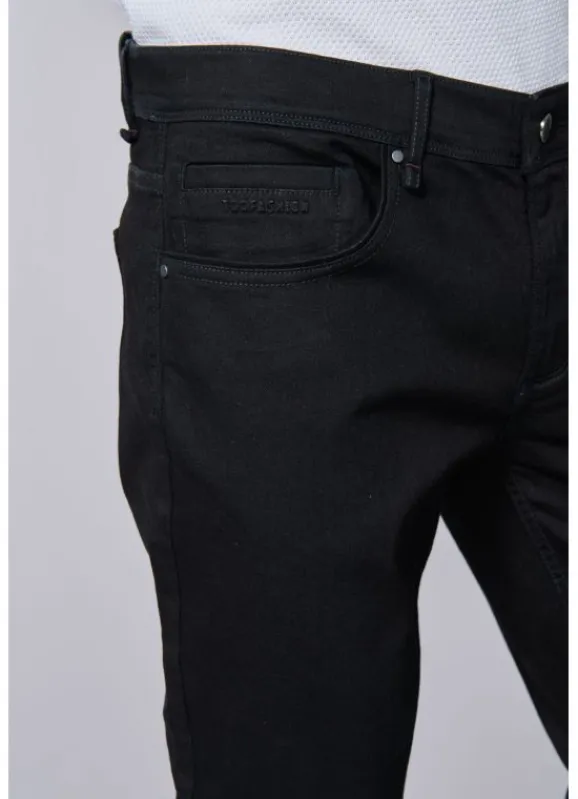 jerem Jeans noir slim 2 longueurs- Jeans