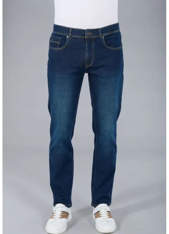 jerem Jeans stretch brossé à 2 longeurs- Jeans