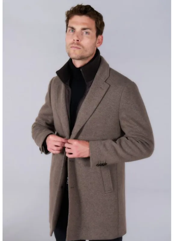 jerem Manteau col tailleur- Manteaux Mi-longs