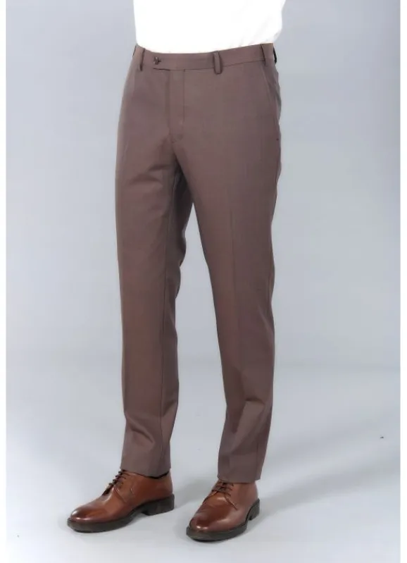 jerem Pantalon de costume chiné en laine vierge Super 110’s Natural Stretch- Costumes Laine | Costumes Stretch
