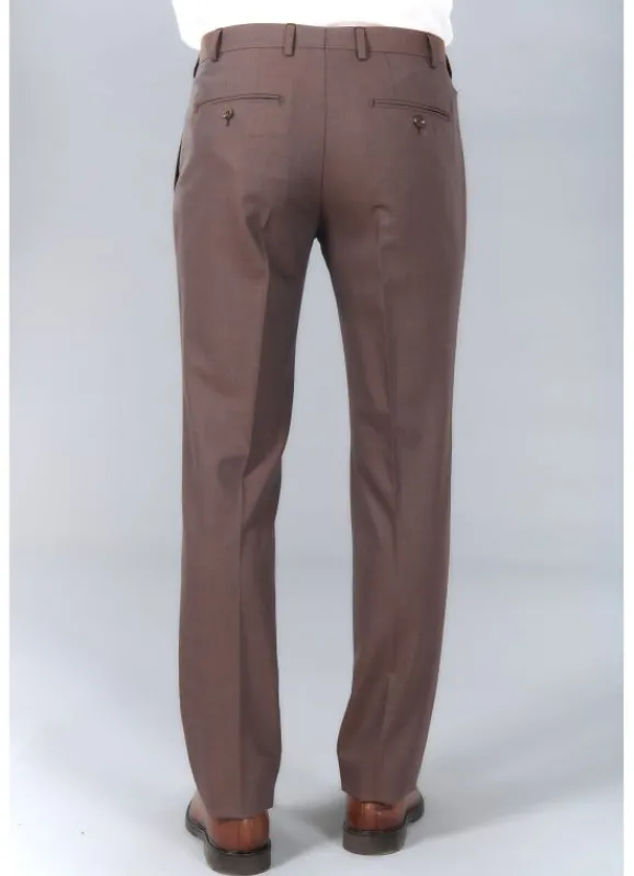 jerem Pantalon de costume chiné en laine vierge Super 110’s Natural Stretch- Costumes Laine | Costumes Stretch