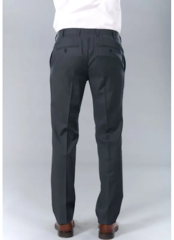 jerem Pantalon de costume lavable en fil à fil bi-stretch de laine mélangée- Pantalons Costume Bleu | Costume Lavable En Machine