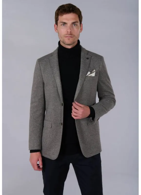 jerem Veste souple en laine vierge mélangée- Vestes & Blazers