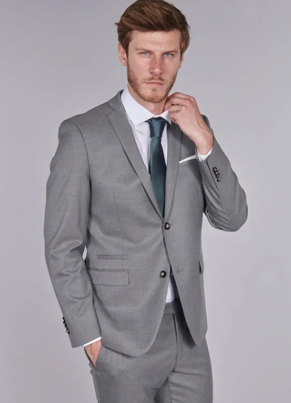 jerem Veste tailleur en polyviscose- Costumes Gris